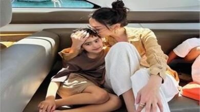 بسمة بوسيل تعلن تعرض نجلها لوعكة صحية