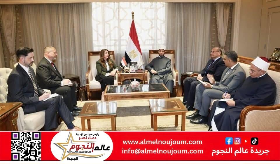 وزير الأوقاف يستقبل السفيرة الأمريكية لدى مصر 2 وزير الأوقاف يستقبل السفيرة الأمريكية لدى مصر