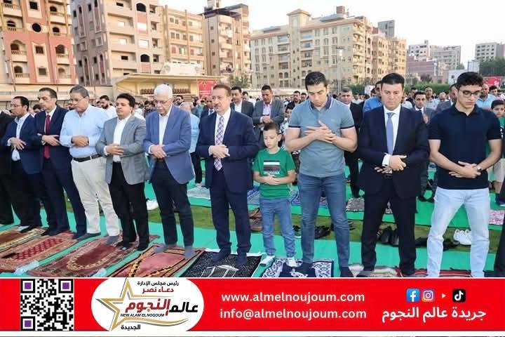 وزارة الأوقاف: مديرية أوقاف المنوفية تنظم شعائر صلاة عيد الأضحى بساحة نادي الجمهورية بشبين 