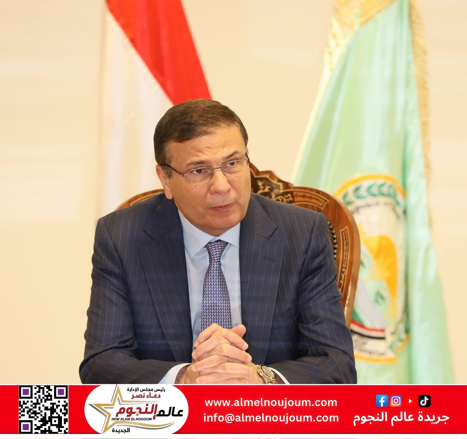 وزير الزراعة يطمئن على حالة مسئول حماية الأراضي بسوهاج بعد الاعتداء عليه خلال حملة إزالة تعديات