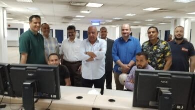 وزير الكهرباء والطاقة المتجددة يقضي ثالث أيام عيد الأضحى المبارك مع العاملين فى محطة توليد كهرباء أبو قير الجديدة 