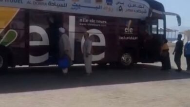انطلاق أولى رحلات عودة حجاج الحج السياحي البري المصريين لموسم حج 1446هـ من الأراضي المقدسة