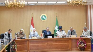 محافظ الشرقية يعقد اجتماعا موسعاً لمتابعة الاستعدادت النهائية لانطلاق ماراثون امتحانات الثانوية العامة للعام الدراسي ٢٠٢٤/٢٠٢٥م