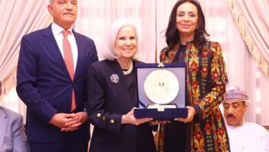 وزيرة التضامن الاجتماعي تكرم السفيرة هيفاء أبو غزالة تقديرًا لجهودها خلال فترة ولايتها لقطاع الشؤون الاجتماعية بالأمانة العامة لجامعة الدول العربية