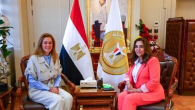 وزيرة التنمية المحلية تستقبل المدير التنفيذي للأكاديمية الوطنية للتدريب لبحث أوجه التعاون المشترك