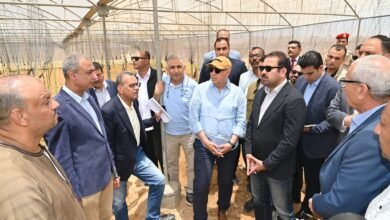 وزير الري يتفقد حالة المنظومة المائية بزمام ترعة السويس ويتفقد مزرعة المعاهدة التابعة لجهاز مستقبل مصر