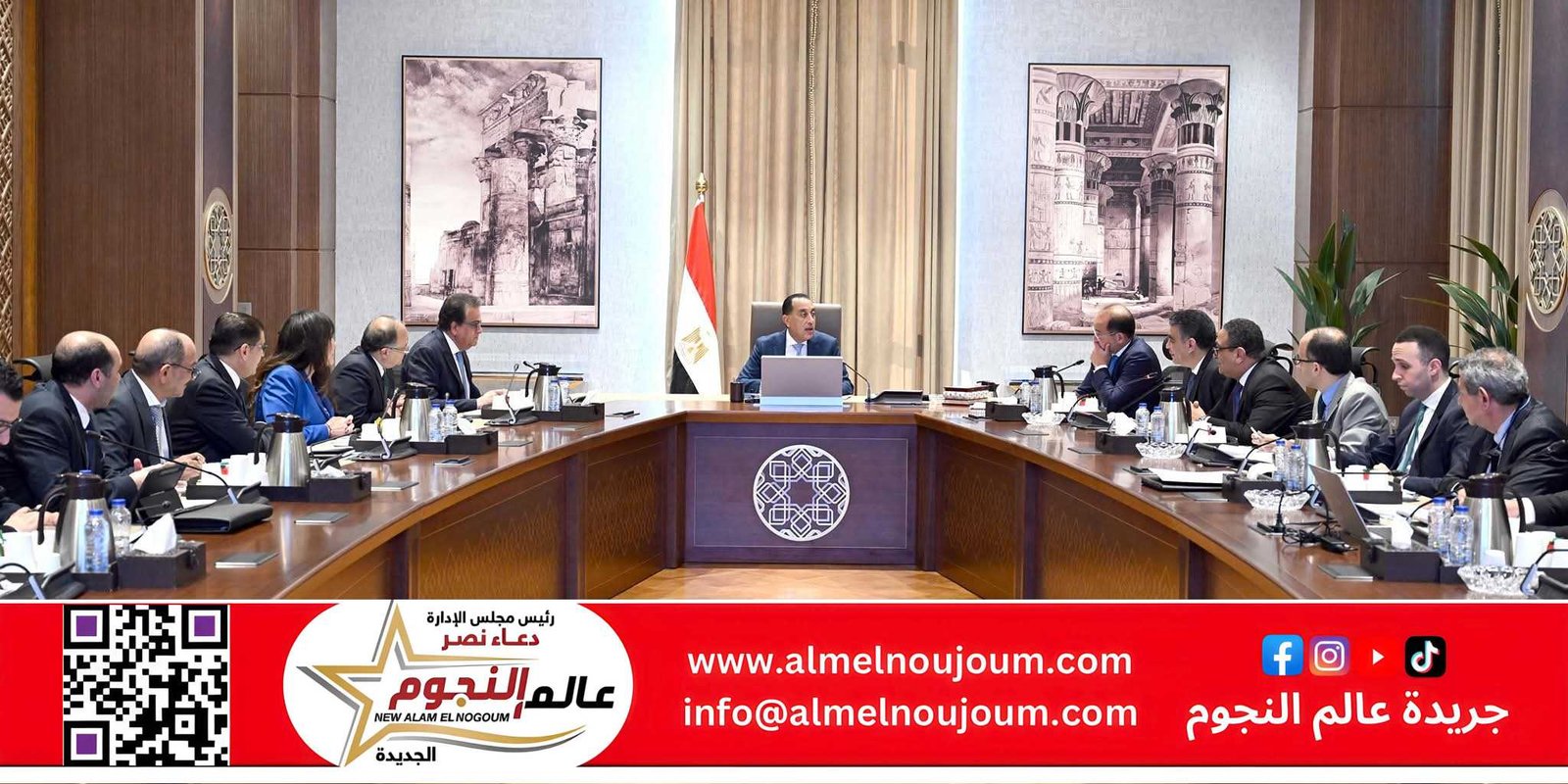 رئيس الوزراء يتابع موقف توفير الأدوية والمُستلزمات الطبية