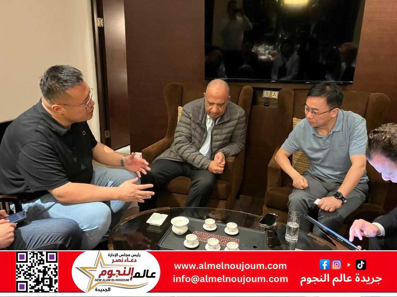 وزير الكهرباء يبحث مع شركة سانجرو "SUNGROW" الصينية إنشاء مصنع لبطاريات تخزين الطاقة والأنظمة الكهربائية في مصر