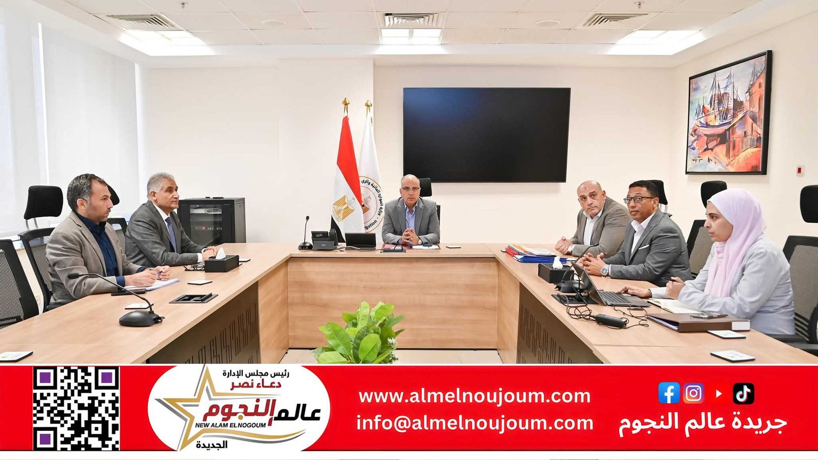 سويلم يتابع إجراءات رقمنة أعمال قطاع المياه الجوفية وتسهيل إجراءات إصدار التراخيص