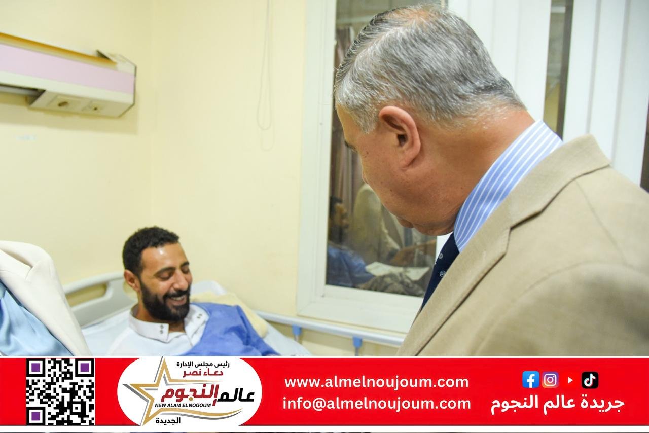 محافظ الإسكندرية يزور أحد مصابي العاصفة ويوجّه بتقديم الدعم الكامل لأسرته