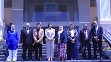 نائب محافظ الإسكندرية تبحث مع وفد مركز المعلومات آليات دعم التحول الرقمي وتعزيز التعاون المشترك