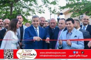 وزير الشباب والرياضة ومحافظ الإسكندرية يشهدان المؤتمر الصحفي للبطولة الدولية للبادل ويفتتحان ملاعب البادل بنادي سبورتنج بالإسكندرية 3 وزير الشباب والرياضة ومحافظ الإسكندرية يشهدان المؤتمر الصحفي للبطولة الدولية للبادل ويفتتحان ملاعب البادل بنادي سبورتنج بالإسكندرية