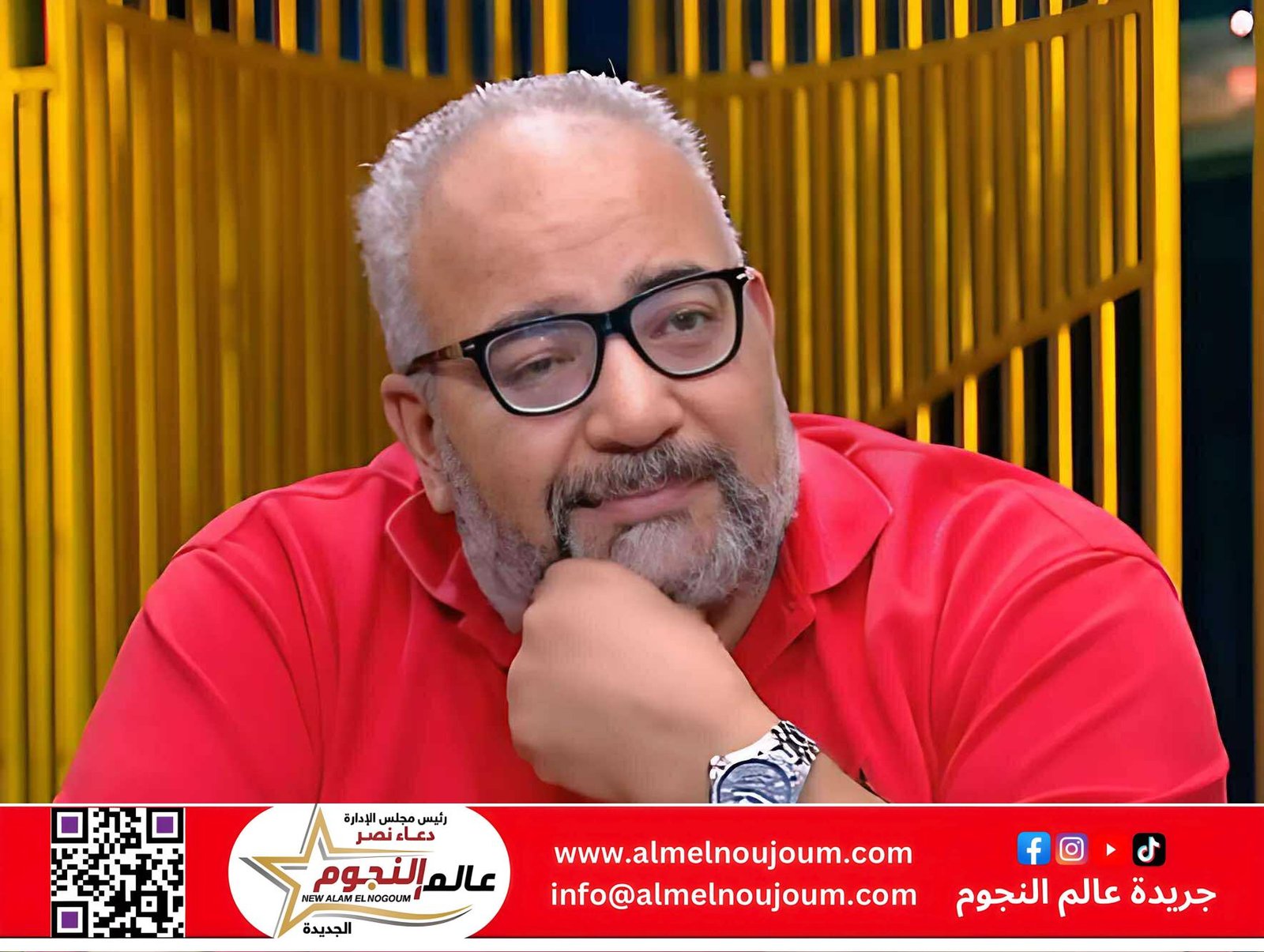 في عيد ميلاده الـ59.. بيومي فؤاد “جوكر الدراما المصرية” الذي لا يعرف التوقف