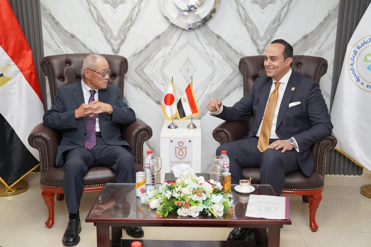  رئيس هيئة الرعاية الصحية يستقبل سفير اليابان بمجمع الإسماعيلية الطبي ويطلقا مشروع "الرعاية   " "E‑PaCC" بالشراكة مع وكالة JICA   