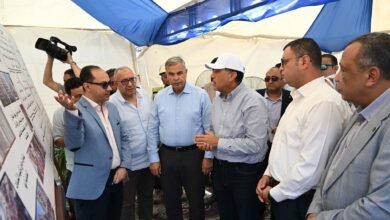 رئيس الوزراء يتفقد أعمال تطوير واجهات العقارات على طريق كورنيش الإسكندرية