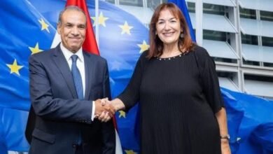 وزير الخارجية والهجرة يستهل زيارته لبروكسل بلقاء مفوضة الاتحاد الأوروبي لشئون المتوسط