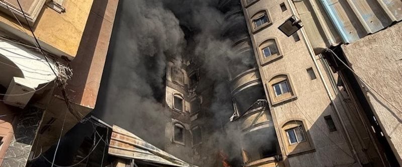 حريق هائل في بولاق أبو العلا قرب الترجمان 2 حريق هائل في بولاق أبو العلا قرب الترجمان