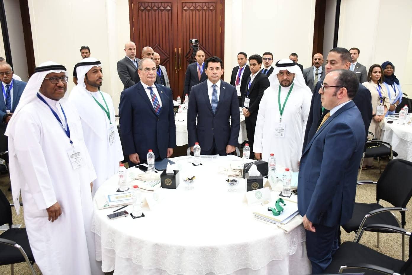 وزير الشباب والرياضة يشهد انطلاق المؤتمر العربي الرابع للرياضة والقانون 2 وزير الشباب والرياضة يشهد انطلاق المؤتمر العربي الرابع للرياضة والقانون