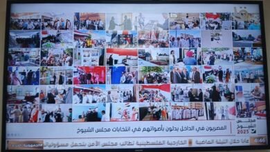 القناة الأولي تنقل انتخابات مجلس الشيوخ عبر 48 نافذة على شاشتها