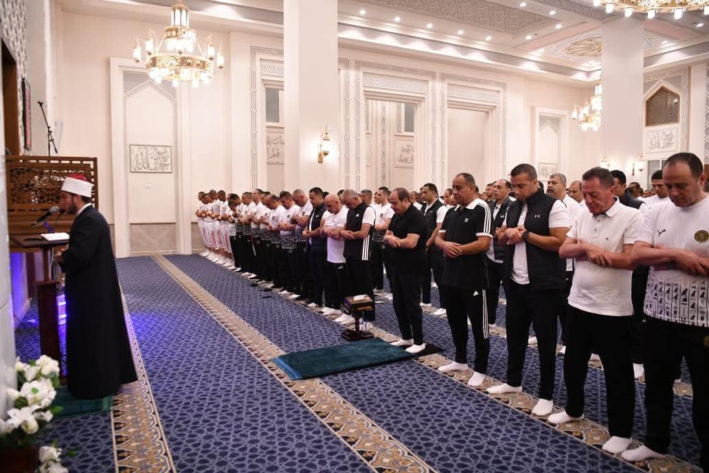 الرئيس السيسى يجرى زيارة تفقدية إلى الأكاديمية العسكرية المصرية