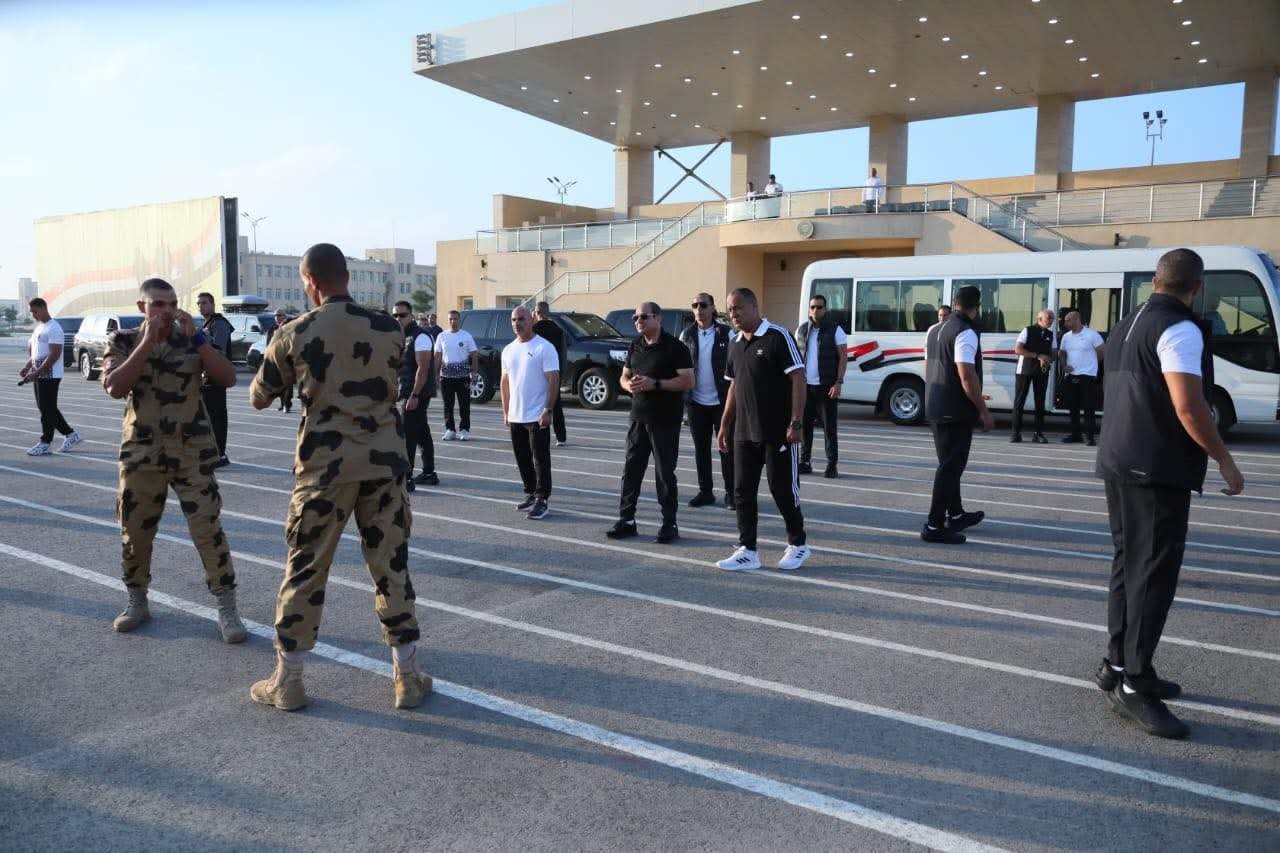 الرئيس السيسى يجرى زيارة تفقدية إلى الأكاديمية العسكرية المصرية