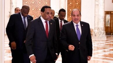 الرئيس السيسي يستقبل السيد/ كامل إدريس رئيس مجلس الوزراء الانتقالي بجمهورية السودان