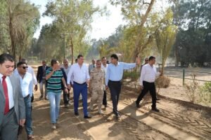 وزير الزراعة يتفقد أعمال التطوير بمحطة الزهراء للخيول العربية الأصيلة ويوجه بسرعة الإنجاز 2 وزير الزراعة يتفقد أعمال التطوير بمحطة الزهراء للخيول العربية الأصيلة ويوجه بسرعة الإنجاز
