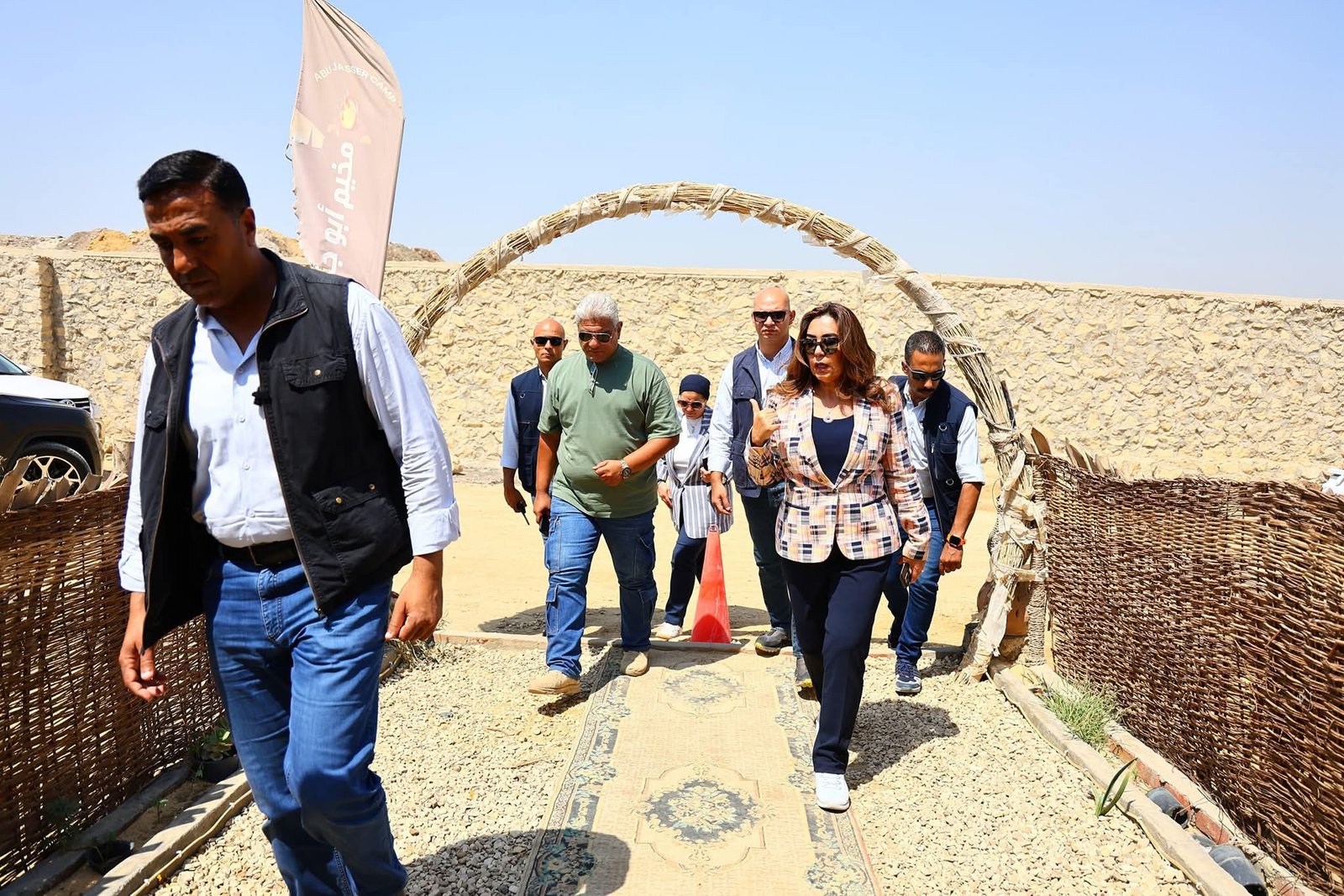 وزيرة التنمية المحلية والقائم بأعمال وزير البيئة تتابع سير العمل في محميتي وادي دجلة وقبة الحسنة 4 وزيرة التنمية المحلية والقائم بأعمال وزير البيئة تتابع سير العمل في محميتي وادي دجلة وقبة الحسنة