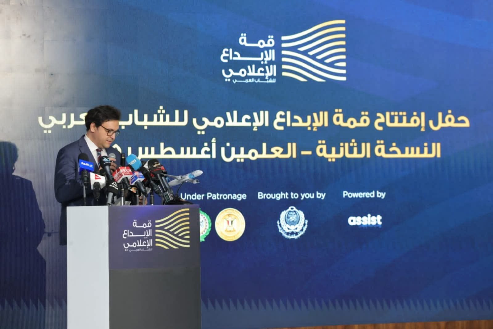 وزير الثقافة: الإعلام المبتكر أصبح ضرورة لتعزيز الهوية العربية وتوسيع جسور التواصل بين شعوبنا