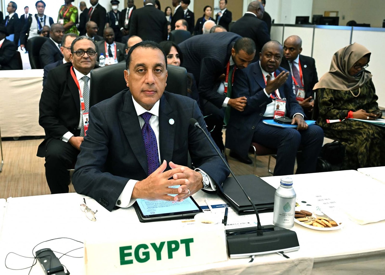رئيس الوزراء يلقي كلمة مصر بجلسة السلم والاستقرار بمؤتمر طوكيو الدولي للتنمية الأفريقية "تيكاد ٩" 2 رئيس الوزراء يلقي كلمة مصر بجلسة السلم والاستقرار بمؤتمر طوكيو الدولي للتنمية الأفريقية "تيكاد ٩"