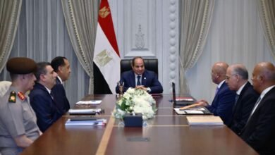الرئيس السيسي يطّلع على مستجدات إنشاء وتحديث وتشغيل وإدارة الموانئ