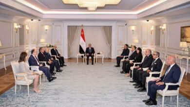 الرئيس السيسي يستقبل رئيس مجلس الوزراء اللبناني
