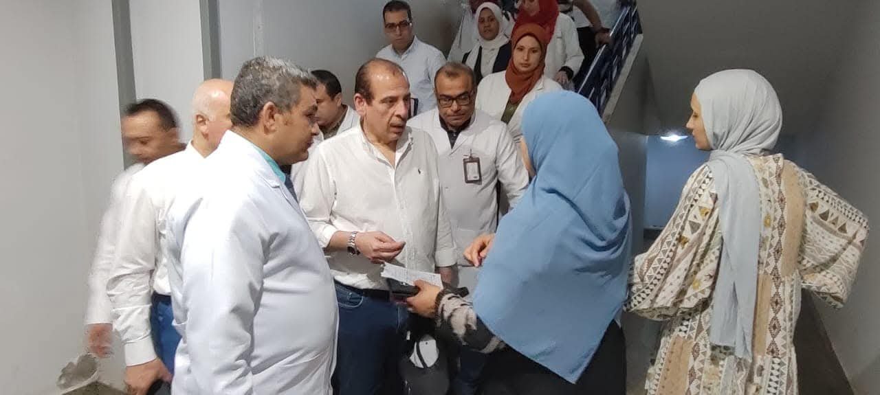 نائب وزير الصحة والسكان يتفقد عدة منشآت طبية في محافظة القليوبية 3 نائب وزير الصحة والسكان يتفقد عدة منشآت طبية في محافظة القليوبية
