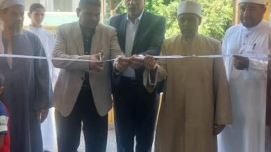 محافظ بني سويف يُنيب رئيس مركز اهناسيا في افتتاح مسجد النور بقرية البهسمون