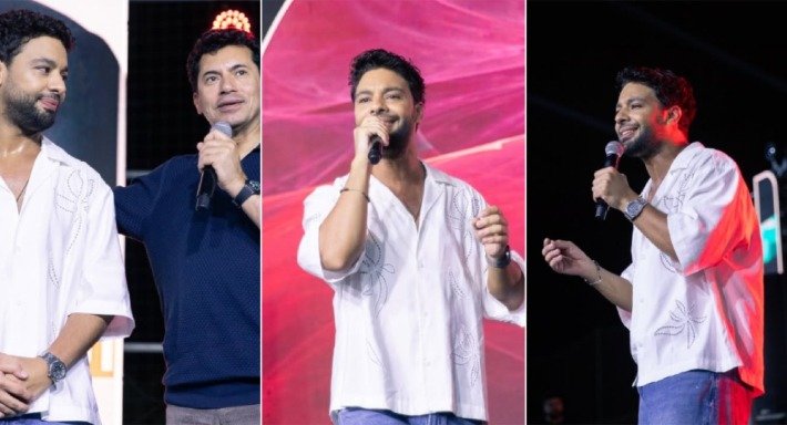 أحمد جمال يشعل أولى حفلات "ليالي بشبابها" تحت رعاية وزارة الشباب والرياضة