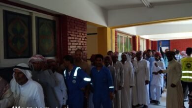 إقبال أهالي مدينة رأس سدر علي انتخابات مجلس الشيوخ