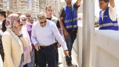 محافظ الإسكندرية يتابع التشغيل التجريبي لكوبري محمد نجيب تمهيدًا لإنهاء الاختناقات المرورية بسيدي بشر