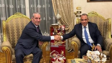وزير‎ الخارجية يستقبل نائب رئيس اللجنة التنفيذية لمنظمة التحرير الفلسطينية