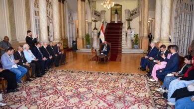 وزير الخارجية يلتقي أوائل الثانوية العامة بالتعاون مع جريدة الجمهورية