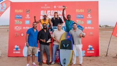 انطلاق مهرجان الجونة للألعاب المائية"wakeboard kite surf " في نسخته الخامسة