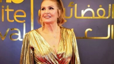  يسرا تتألق في مهرجان الفضائيات العربية 