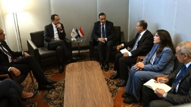 رئيس الوزراء يلتقي الرئيس القبرصي بمقر الأمم المتحدة بنيويورك