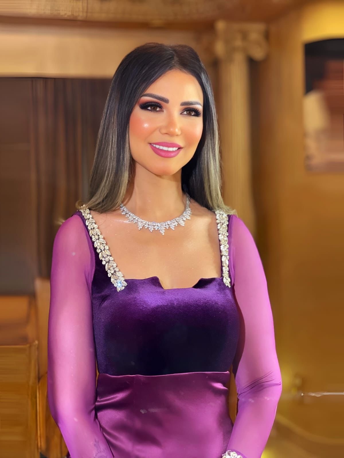 إيناس عز الدين بإطلالة ساحرة وجذابة في أحدث ظهور