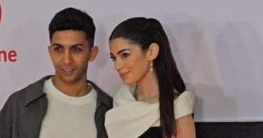 ظهور ليلى أحمد زاهر وزوجها هشام جمال في العرض الخاص لـ مسلسل ولد بنت شايب