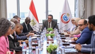 وزير الصحة يستقبل نائب رئيس البنك الدولي لمنطقة الشرق الأوسط وشمال إفريقيا لتعزيز التعاون في مجالي الصحة 