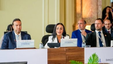 وزيرة التضامن الاجتماعي تشارك في المؤتمر السنوي التاسع للبنوك المركزية في منطقة المتوسط  
