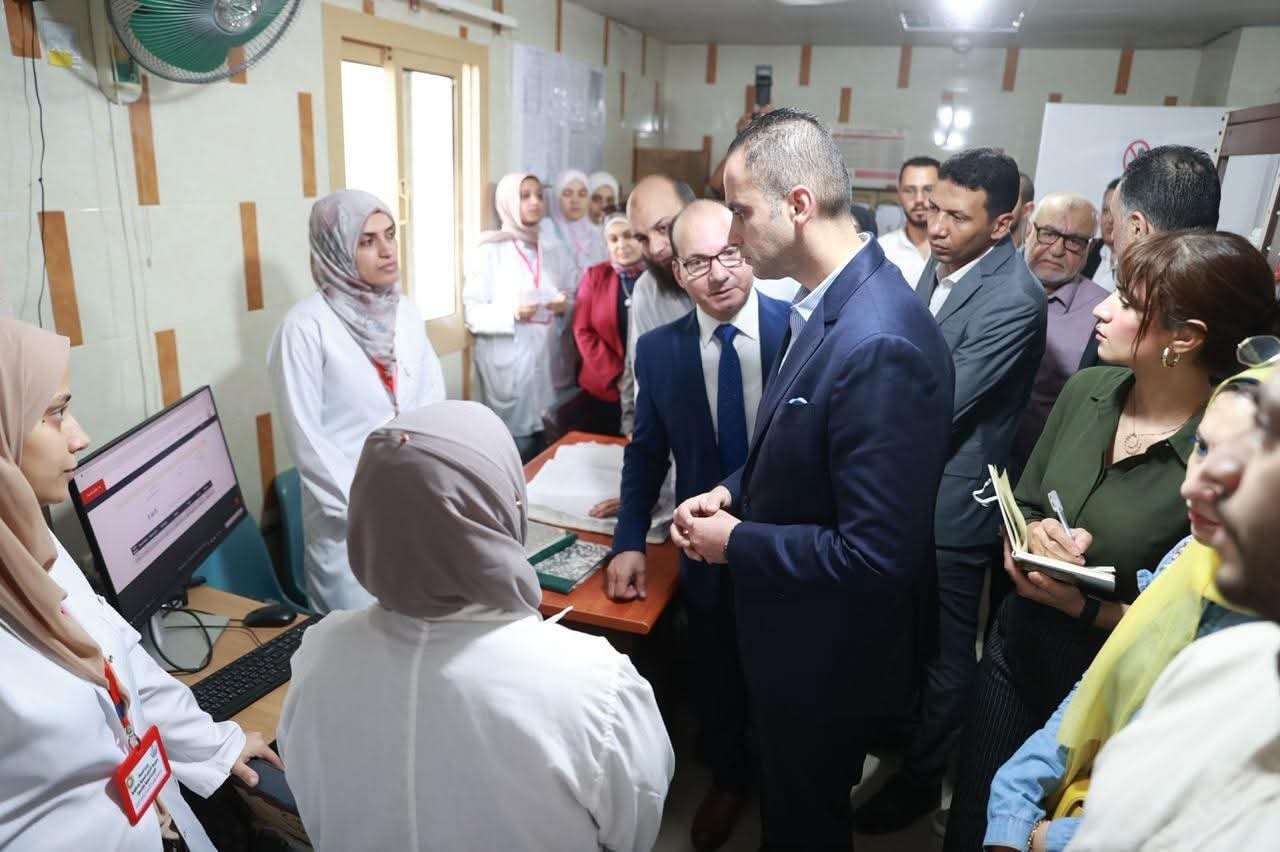 نائب وزير الصحة يتفقد عدداً من المنشآت الطبية بمحافظة الدقهلية