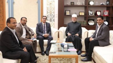 مفتي الجمهورية يستقبل رئيس تحرير جريدة الأخبار 