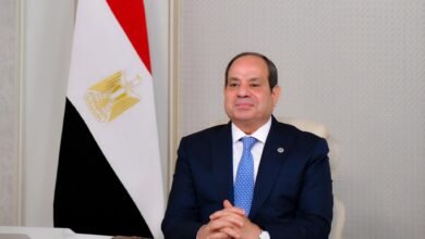 الرئيس السيسي يجتمع مع اللواء السيد الغالي رئيس مجلس إدارة صندوق تكريم شهداء وضحايا ومفقودي ومصابي العمليات الحربية