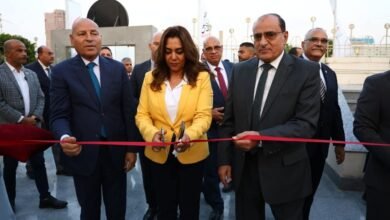 وزيرة التنمية المحلية ومحافظ القاهرة يفتتحون أعمال تطوير حديقة المسلة التراثية بالزمالك